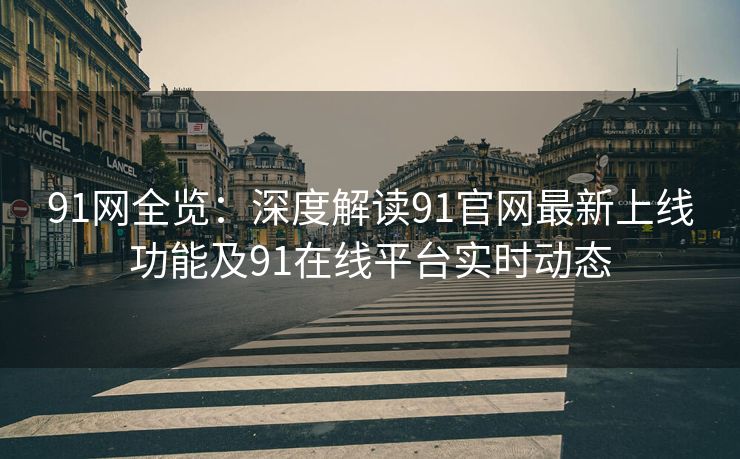 91网全览：深度解读91官网最新上线功能及91在线平台实时动态